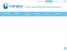 Tablet Screenshot of caryloncorp.com